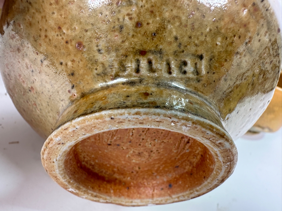 Collection Of Art Pottery Mostly From Palm Springs: Signed Borggren Art Pottery Vessel, Nesbit Hatch Studio Pottery & Others [Photo 8]