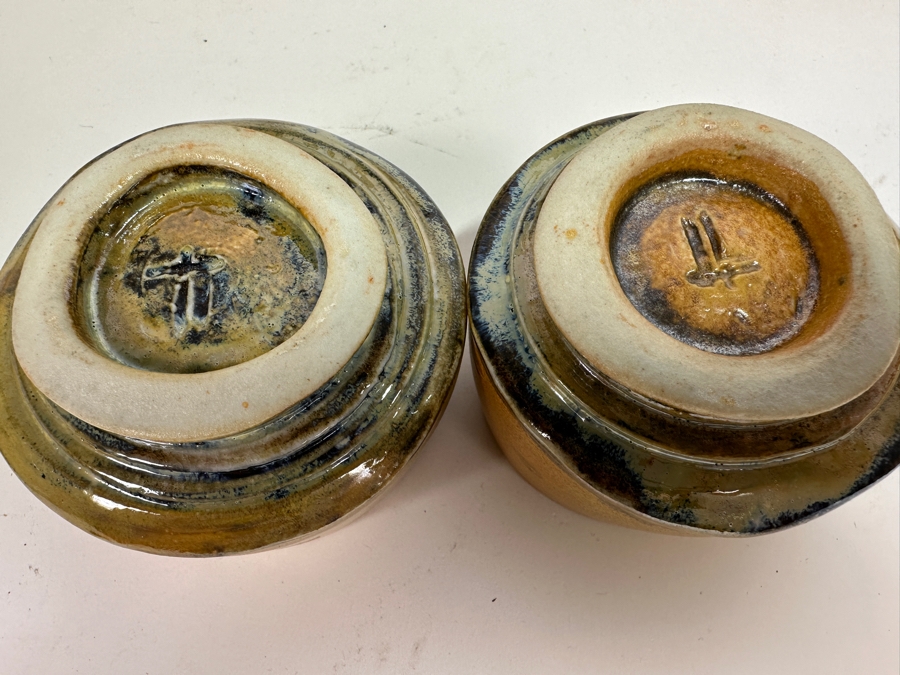 Collection Of Art Pottery Mostly From Palm Springs: Signed Borggren Art Pottery Vessel, Nesbit Hatch Studio Pottery & Others [Photo 10]