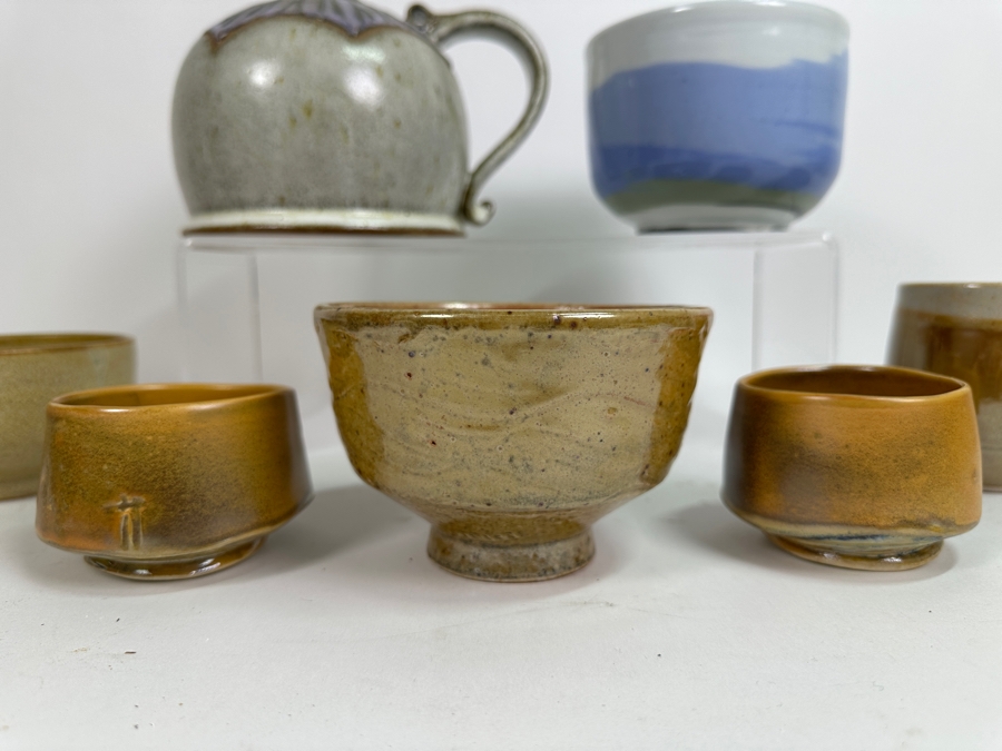 Collection Of Art Pottery Mostly From Palm Springs: Signed Borggren Art Pottery Vessel, Nesbit Hatch Studio Pottery & Others [Photo 5]