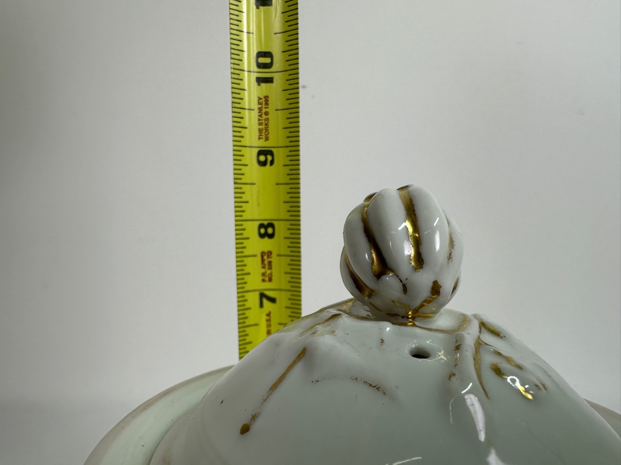 Antique Haviland Limoges Hand Painted Tea Pot 8.5'H [Photo 8]