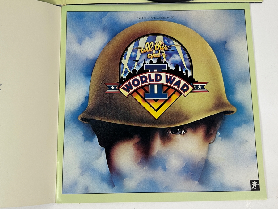 Vintage 1976 All This And World War II Original Soundtrack From The Movie 2 X Vinyl Records With Program [Photo 7]