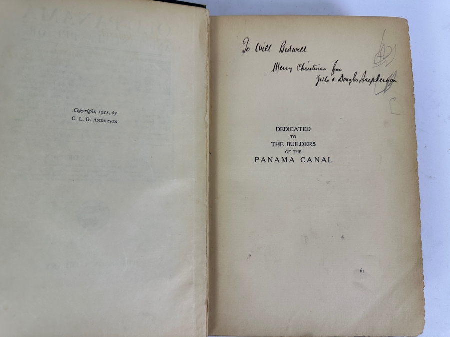 “Old Panama and Castilla Del Oro” Hardcover Book by Dr. C. L. G. Anderson 1911 [Photo 6]