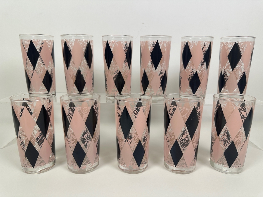 Just Added - (11) Mid-Century Modern Barware Glasses 5.5H [Photo 2]