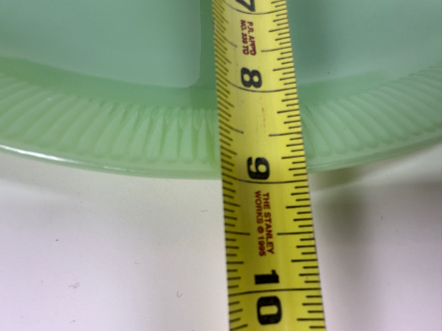 Just Added - Vintage Anchor Hocking Fire King Oval Jadeite Platter 12 X 9 [Photo 8]