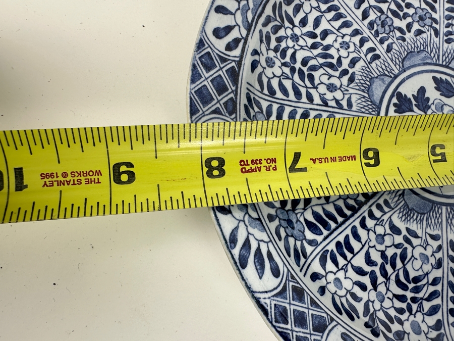 Just Added - (5) Chinese Qinq Dynasty Xangxi (In The Taste Of) Blue & White Chinese Signed Porcelain Plates 8'W [Photo 16]