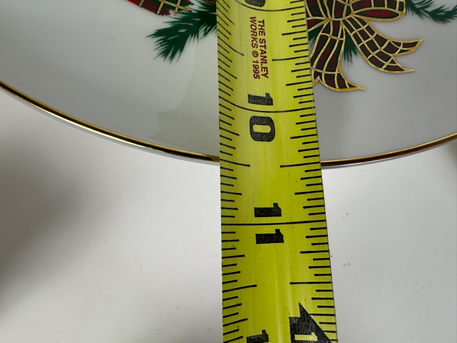 Just Added - Georges Briard 'The Hunt' China Set: 8 10.5' Dinner Plates, 8 Salad Plates, 12 Mugs & 1 Pedestal Cake Stand - Replacements Value $1,008 [Photo 15]