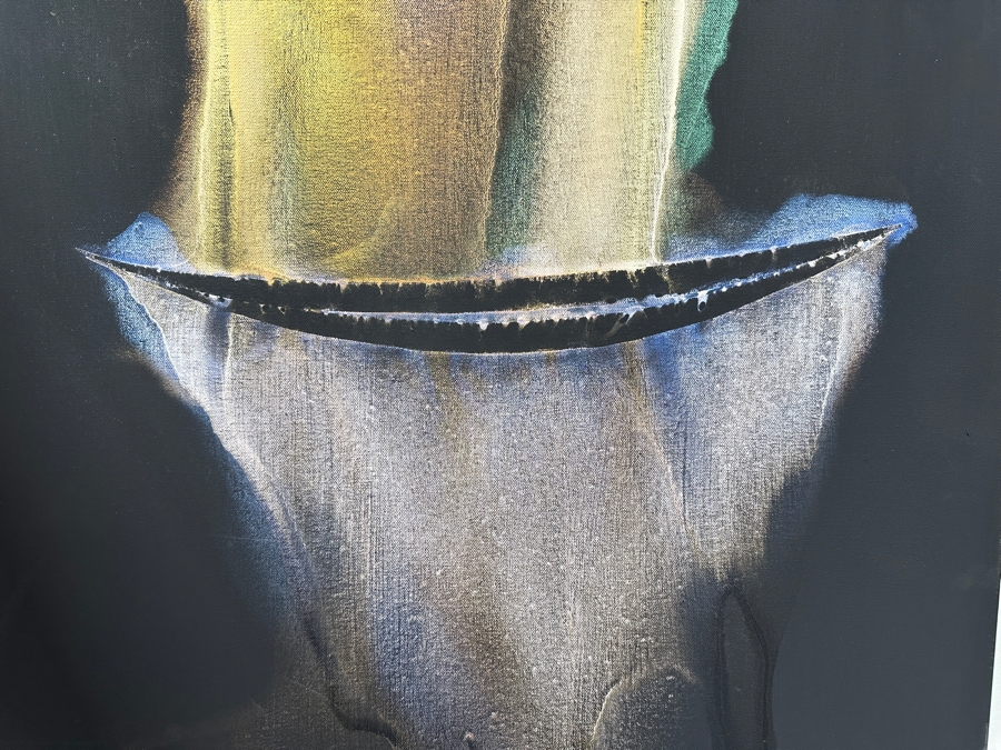 Gerrit Greve (1948-2024, Cardiff by the Sea, CA) Original Acrylic Painting On Canvas Titled 'Voyage 331' 2023 Signed Verso 30 X 40 Estimate $1,200 - $1,500 [Photo 2]