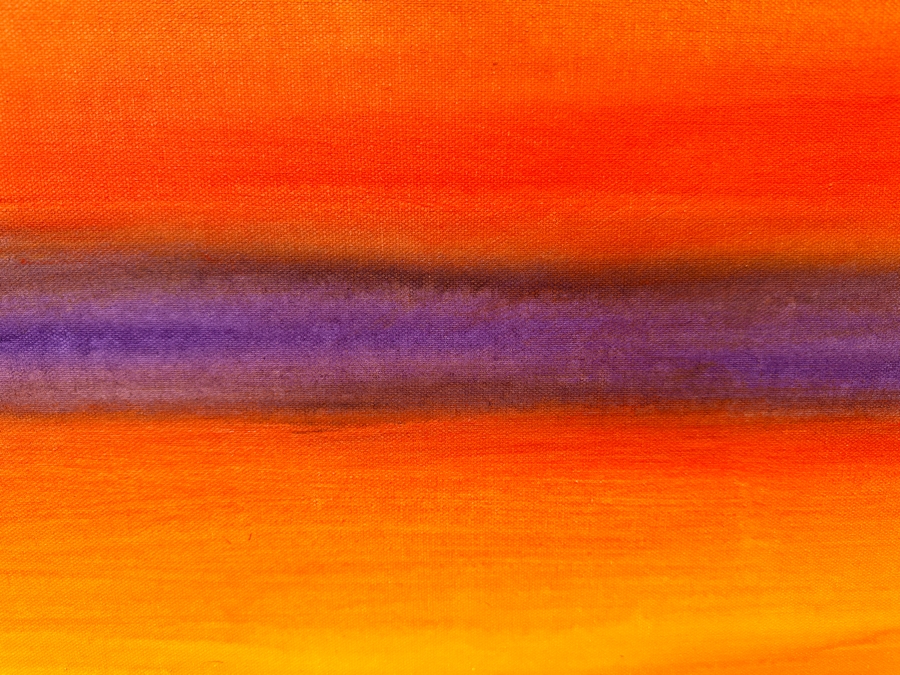 Gerrit Greve (1948-2024, Cardiff by the Sea, CA) Original Acrylic Painting On Canvas Titled 'Abstract Color Field In Manner Of Mark Rothko 606' 2023 Signed Verso 40 X 30 Estimate $1,200 - $1,500 [Photo 2]