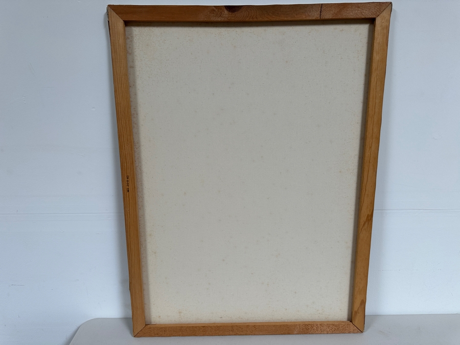 Gerrit Greve (1948-2024, Cardiff by the Sea, CA) Early Original Acrylic Painting On Canvas Titled 'Ghost Nudes' Signed Bottom Right 30 X 40 Estimate $1,200 - $1,500 [Photo 8]