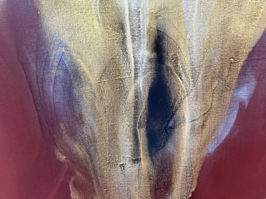 Gerrit Greve (1948-2024, Cardiff by the Sea, CA) Original Acrylic Painting On Canvas Titled 'Spirit Boat Series - Voyage 325' 2023 Signed Verso 30 X 40 Estimate $1,200 - $1,500 [Photo 4]