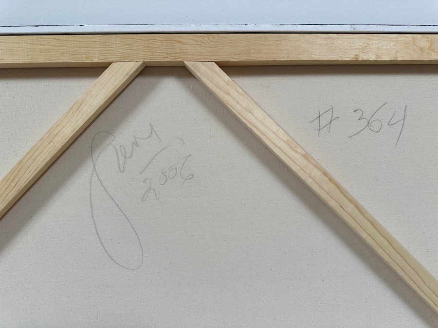 TBDGerrit Greve (1948-2024, Cardiff by the Sea, CA) Original Acrylic Painting On Canvas Titled 'Abstract Color Field In Manner of Mark Rothko 364' 2006 Signed Verso 36 X 48 Estimate $1,700 - $2,200 [Photo 6]