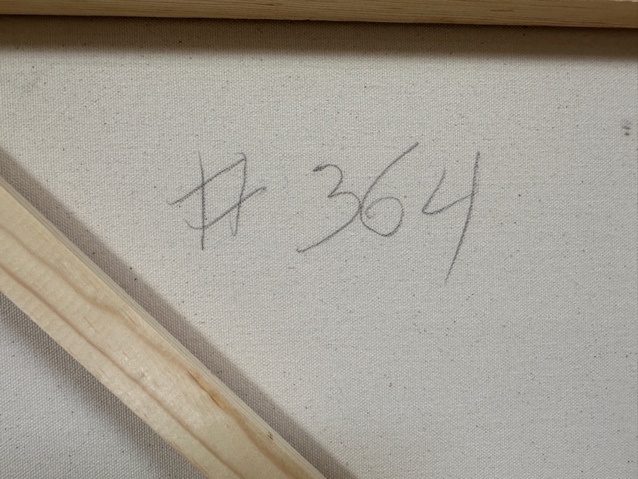 TBDGerrit Greve (1948-2024, Cardiff by the Sea, CA) Original Acrylic Painting On Canvas Titled 'Abstract Color Field In Manner of Mark Rothko 364' 2006 Signed Verso 36 X 48 Estimate $1,700 - $2,200 [Photo 7]
