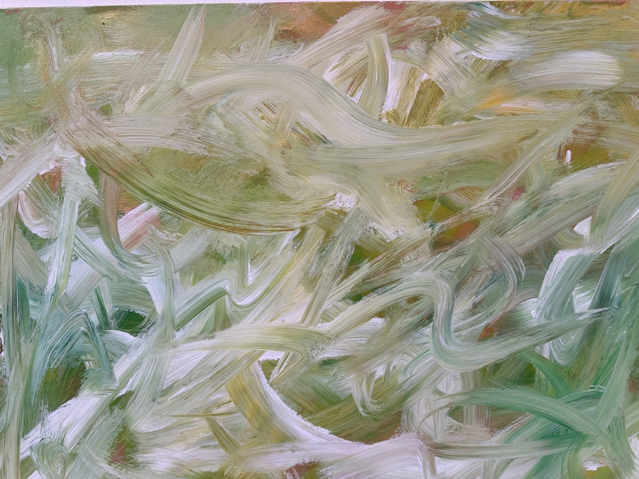 Gerrit Greve (1948-2024, Cardiff by the Sea, CA) Original Acrylic Painting On Canvas Titled 'Abstract Series' 2004 Signed Verso 40 X 40 Estimate $1,600 - $2,000 [Photo 4]