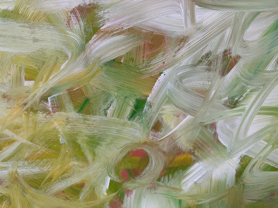 Gerrit Greve (1948-2024, Cardiff by the Sea, CA) Original Acrylic Painting On Canvas Titled 'Abstract Series' 2004 Signed Verso 40 X 40 Estimate $1,600 - $2,000 [Photo 2]