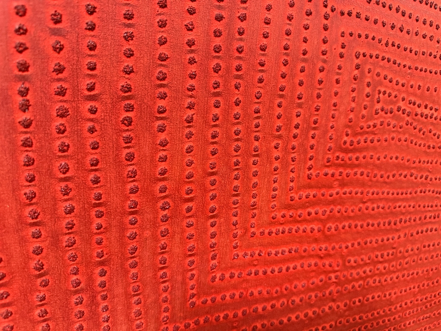 Gerrit Greve (1948-2024, Cardiff by the Sea, CA) Original Acrylic Painting On Canvas Titled 'Dreaming 24' 2006 Signed Verso 24 X 36 Estimate $800 - $1,100 [Photo 5]