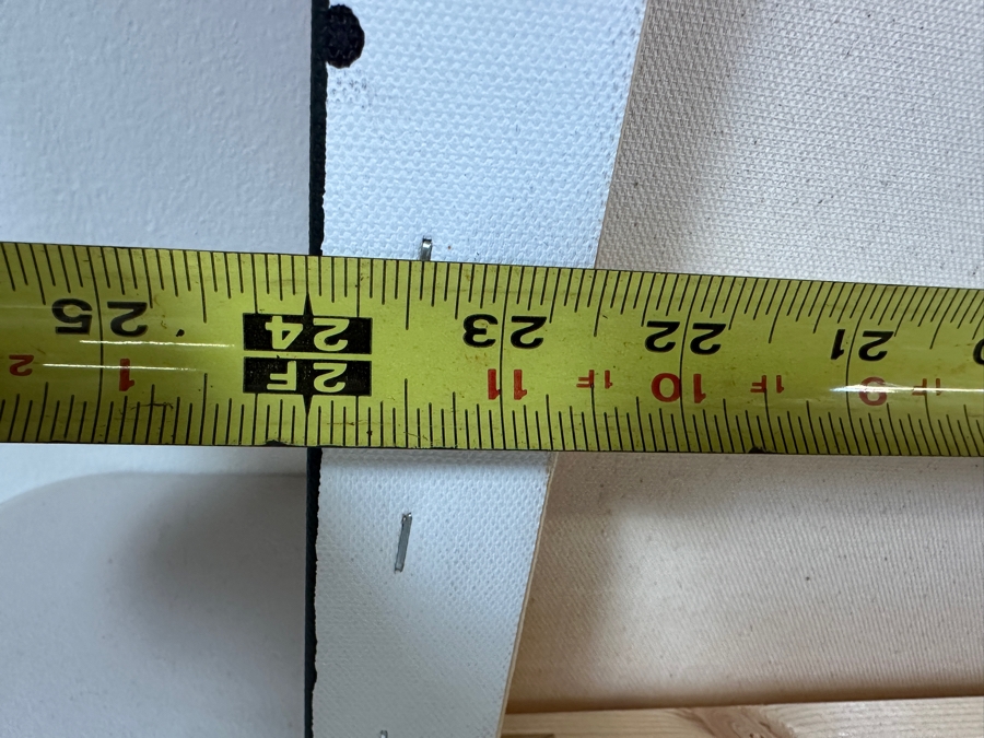 Gerrit Greve (1948-2024, Cardiff by the Sea, CA) Original Acrylic Painting On Canvas Titled 'Abstract Flower Series' 2020 Signed Verso 24 X 30 Estimate $700 - $900 [Photo 8]