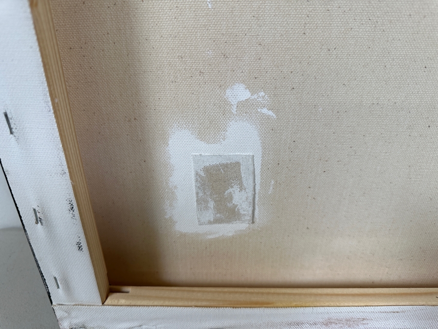 Gerrit Greve (1948-2024, Cardiff by the Sea, CA) Original Acrylic Painting On Canvas Titled 'Abstract Flower Series' 2020 Signed Verso 24 X 30 Estimate $700 - $900 [Photo 7]