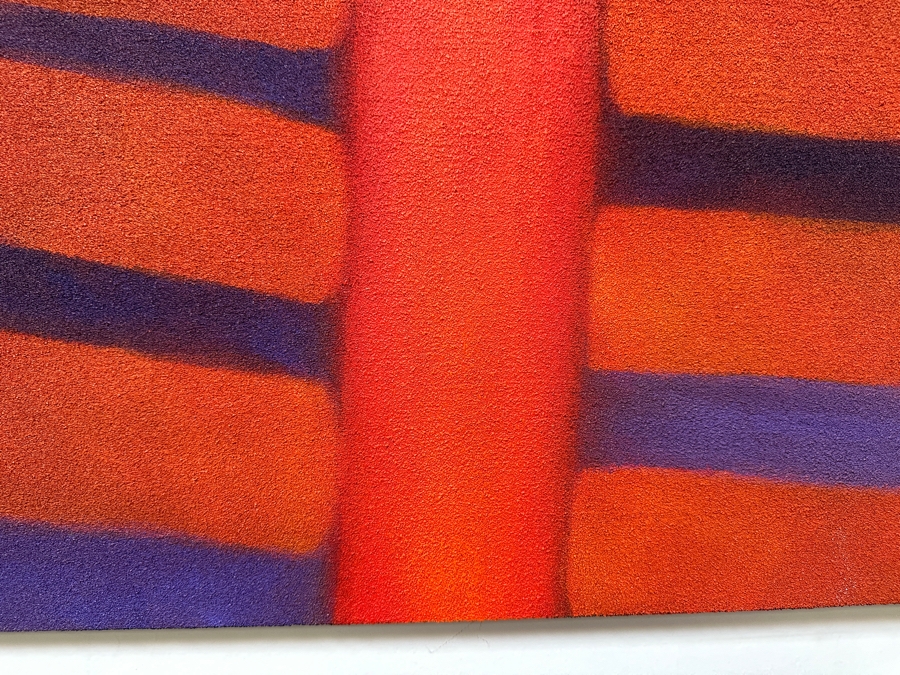 Gerrit Greve (1948-2024, Cardiff by the Sea, CA) Original Acrylic Painting On Canvas Titled 'Abstract Series' 2011 Signed Verso 30 X 24 Estimate $700 - $900 [Photo 2]