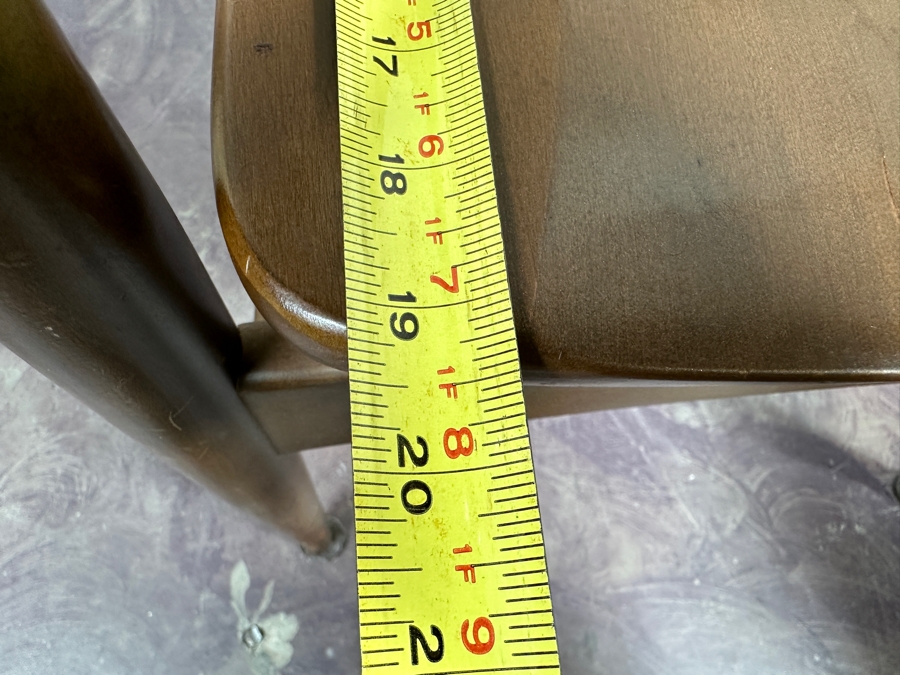 Just Added - Mid-Century Modern Wooden Armchair - Maker / Designer Unknown 21.5W X 19.5D X 31H [Photo 15]