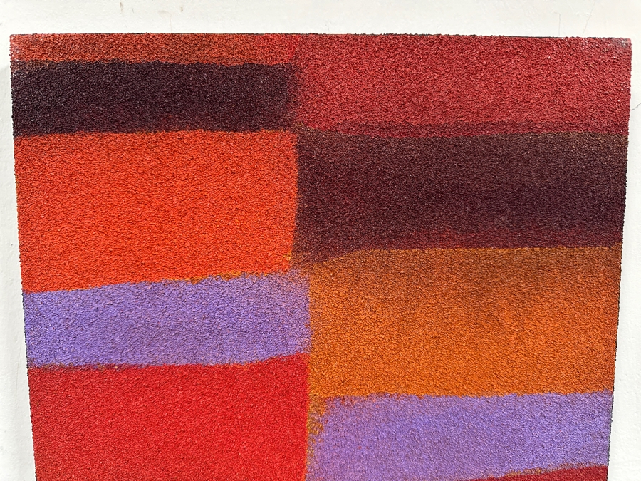 Gerrit Greve (1948-2024, Cardiff by the Sea, CA) Original Acrylic Painting On Canvas Titled 'Dream 08' 2011 Signed Verso 12 X 36 Estimate $400 - $600 [Photo 2]