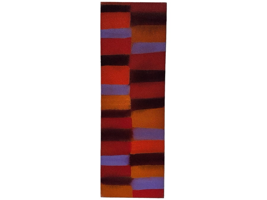 Gerrit Greve (1948-2024, Cardiff by the Sea, CA) Original Acrylic Painting On Canvas Titled 'Dream 08' 2011 Signed Verso 12 X 36 Estimate $400 - $600 [Photo 1]
