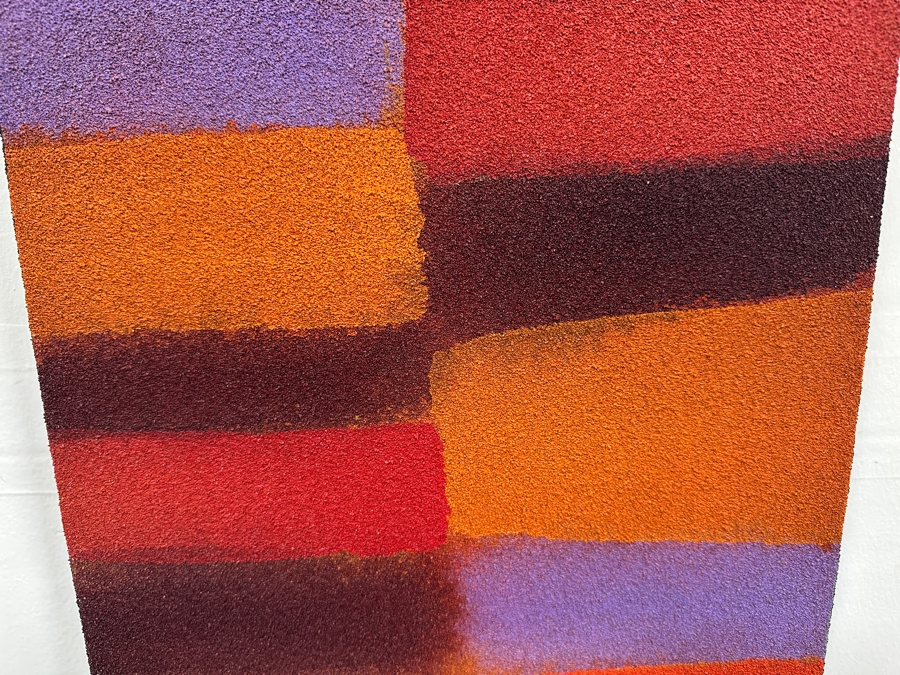 Gerrit Greve (1948-2024, Cardiff by the Sea, CA) Original Acrylic Painting On Canvas Titled 'Dream 08' 2011 Signed Verso 12 X 36 Estimate $400 - $600 [Photo 9]