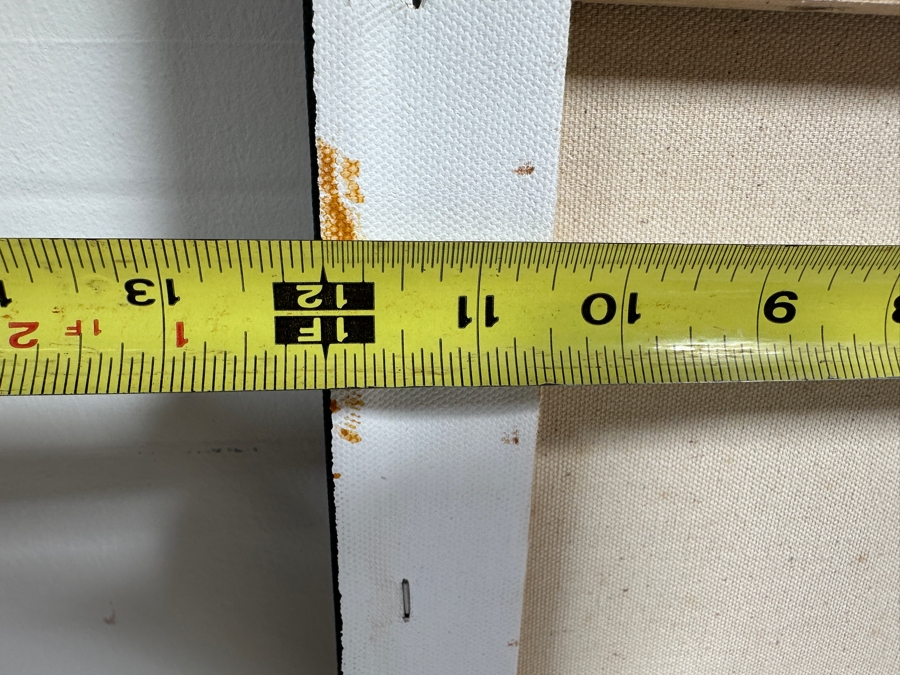 Gerrit Greve (1948-2024, Cardiff by the Sea, CA) Original Acrylic Painting On Canvas Titled 'Dream 08' 2011 Signed Verso 12 X 36 Estimate $400 - $600 [Photo 5]