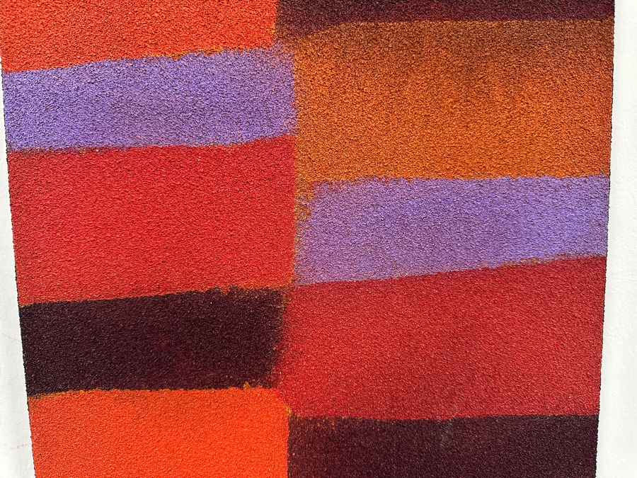 Gerrit Greve (1948-2024, Cardiff by the Sea, CA) Original Acrylic Painting On Canvas Titled 'Dream 08' 2011 Signed Verso 12 X 36 Estimate $400 - $600 [Photo 3]