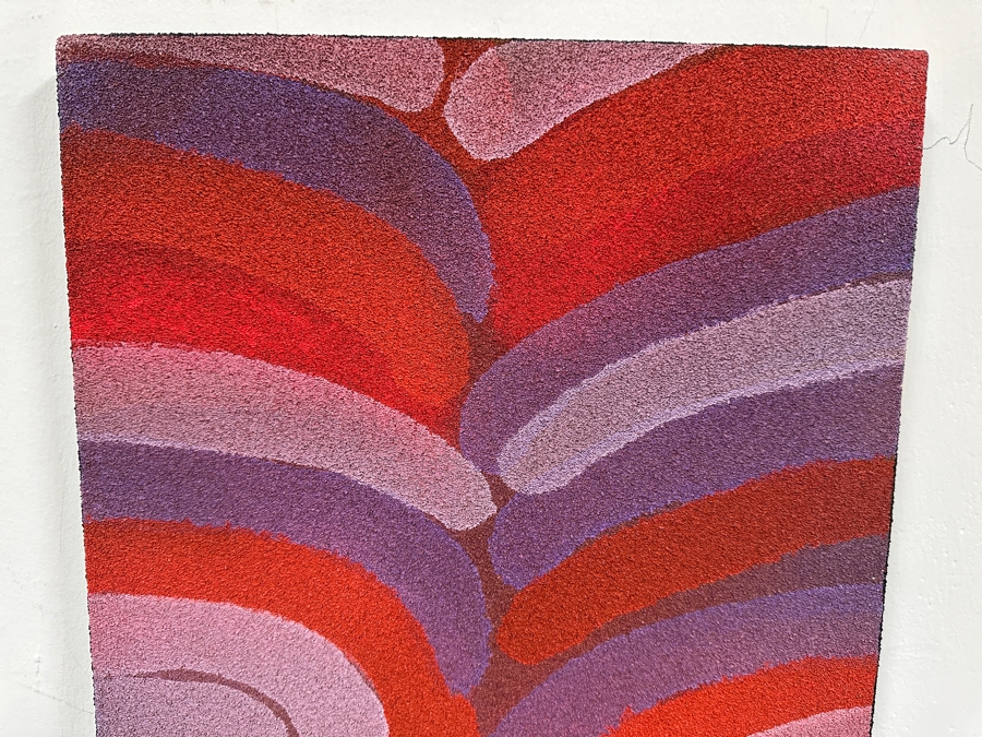 Gerrit Greve (1948-2024, Cardiff by the Sea, CA) Original Acrylic Painting On Canvas Titled 'Dream 09' 2011 Signed Verso 12 X 36 Estimate $400 - $600 [Photo 2]