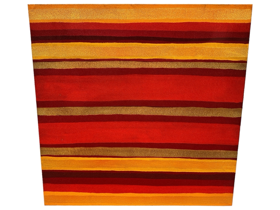Gerrit Greve (1948-2024, Cardiff by the Sea, CA) Original Acrylic Painting On Canvas Untitled 2011 Signed Verso 30 X 30 Estimate $900 - $1,200