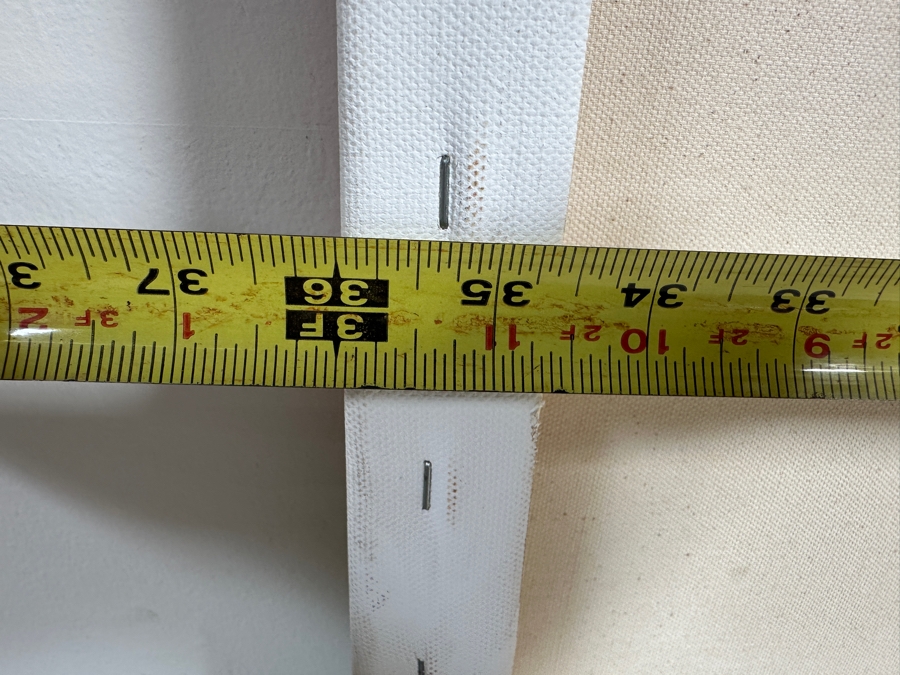 Gerrit Greve (1948-2024, Cardiff by the Sea, CA) Original Acrylic Painting On Canvas Titled 'Underwater - I Need You Now' 2021 Signed Verso 36 X 24 Estimate $900 - $1,100 [Photo 6]