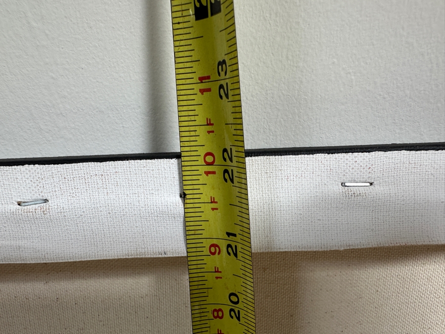 Gerrit Greve (1948-2024, Cardiff by the Sea, CA) Original Acrylic Painting On Canvas Titled 'Reeds at Water's Edge 5' 2017 Signed Bottom Right and Verso 28 X 22 Estimate $600 - $800 [Photo 11]