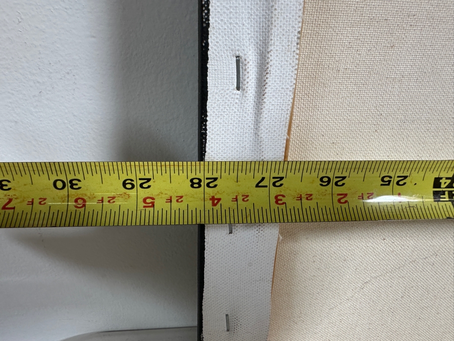 Gerrit Greve (1948-2024, Cardiff by the Sea, CA) Original Acrylic Painting On Canvas Titled 'Reeds at Water's Edge 5' 2017 Signed Bottom Right and Verso 28 X 22 Estimate $600 - $800 [Photo 10]