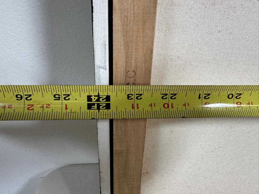 Gerrit Greve (1948-2024, Cardiff by the Sea, CA) Original Acrylic Painting On Canvas Titled 'Mindscape 067' 2004 Signed Verso 24 X 24 Estimate $500 - $700 [Photo 9]