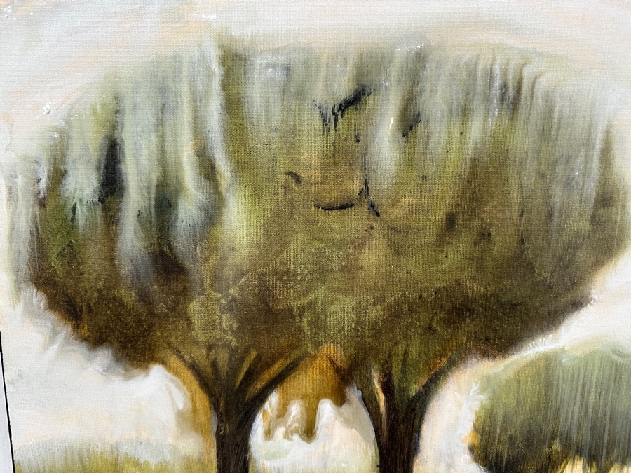 Gerrit Greve (1948-2024, Cardiff by the Sea, CA) Original Acrylic Painting On Canvas Titled 'Mindscape 067' 2004 Signed Verso 24 X 24 Estimate $500 - $700 [Photo 2]