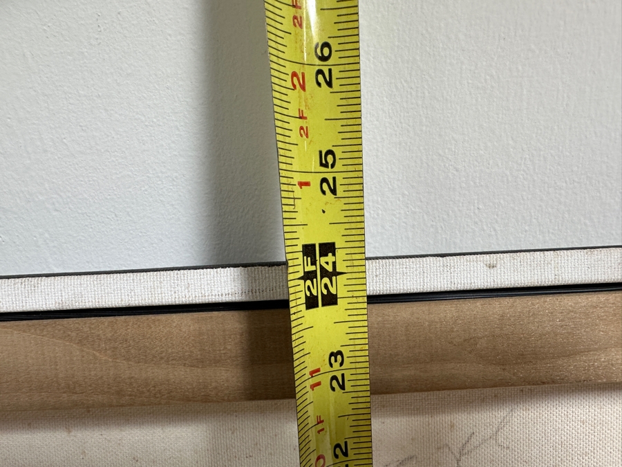 Gerrit Greve (1948-2024, Cardiff by the Sea, CA) Original Acrylic Painting On Canvas Titled 'Mindscape 067' 2004 Signed Verso 24 X 24 Estimate $500 - $700 [Photo 10]