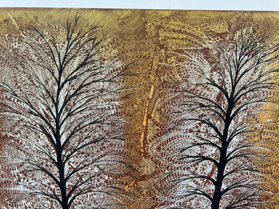 Gerrit Greve (1948-2024, Cardiff by the Sea, CA) Original Acrylic Painting On Canvas Titled 'Journey 440' 2022 Signed Verso 40 X 30 Estimate $1,200 - $1,500 [Photo 2]