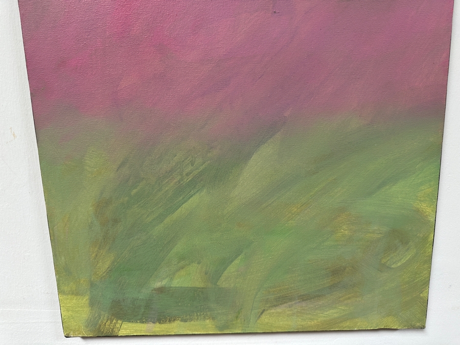 Gerrit Greve (1948-2024, Cardiff by the Sea, CA) Original Acrylic Painting On Canvas Titled 'Abstract Color Field In Manner of Mark Rothko 287' 2003 Signed Verso 16 X 20 Estimate $300 - $400 [Photo 3]