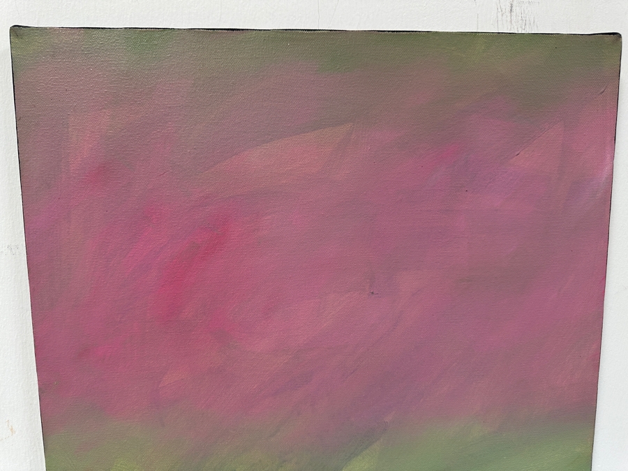 Gerrit Greve (1948-2024, Cardiff by the Sea, CA) Original Acrylic Painting On Canvas Titled 'Abstract Color Field In Manner of Mark Rothko 287' 2003 Signed Verso 16 X 20 Estimate $300 - $400 [Photo 2]