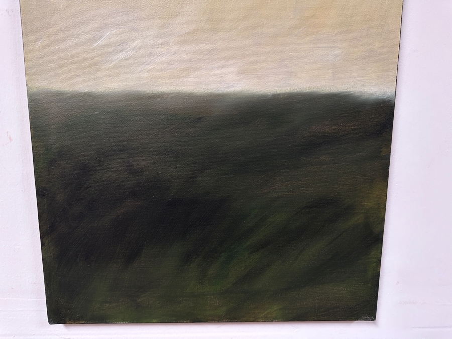 Gerrit Greve (1948-2024, Cardiff by the Sea, CA) Original Acrylic Painting On Canvas Titled 'Abstract Color Field In Manner of Mark Rothko 300' 2003 Signed Verso 16 X 20 Estimate $300 - $400 [Photo 3]
