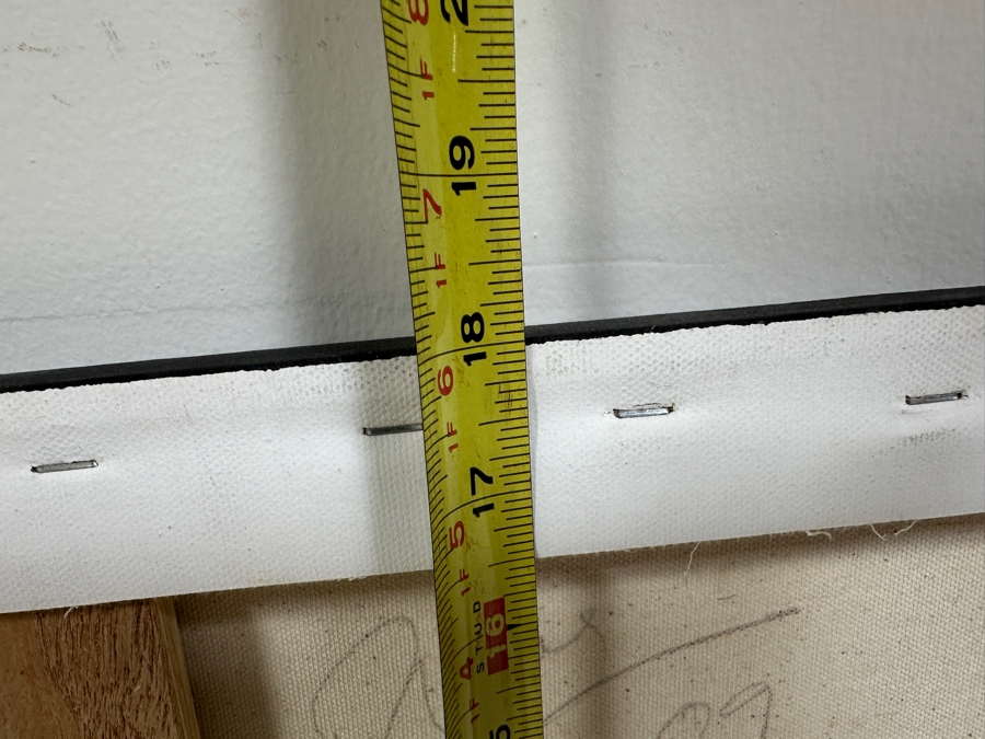 Gerrit Greve (1948-2024, Cardiff by the Sea, CA) Original Acrylic Painting On Canvas Titled 'Summer Ocean' 2009 Signed Verso 24 X 18 Estimate $400 - $500 [Photo 7]