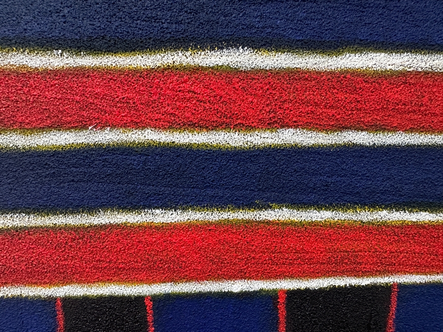 Gerrit Greve (1948-2024, Cardiff by the Sea, CA) Original Acrylic And Sand Painting On Canvas Titled 'Forest Journey' 2007 Signed Verso 16 X 20 Estimate $300 - $400 [Photo 2]