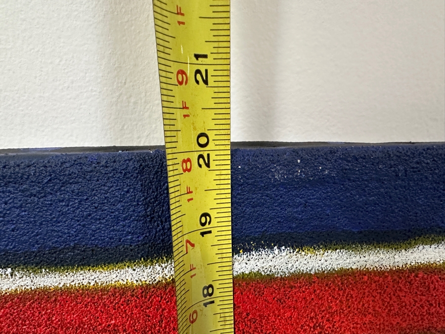 Gerrit Greve (1948-2024, Cardiff by the Sea, CA) Original Acrylic And Sand Painting On Canvas Titled 'Forest Journey' 2007 Signed Verso 16 X 20 Estimate $300 - $400 [Photo 7]