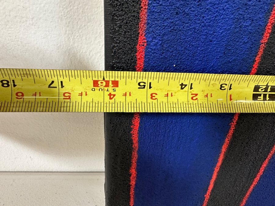 Gerrit Greve (1948-2024, Cardiff by the Sea, CA) Original Acrylic And Sand Painting On Canvas Titled 'Forest Journey' 2007 Signed Verso 16 X 20 Estimate $300 - $400 [Photo 6]