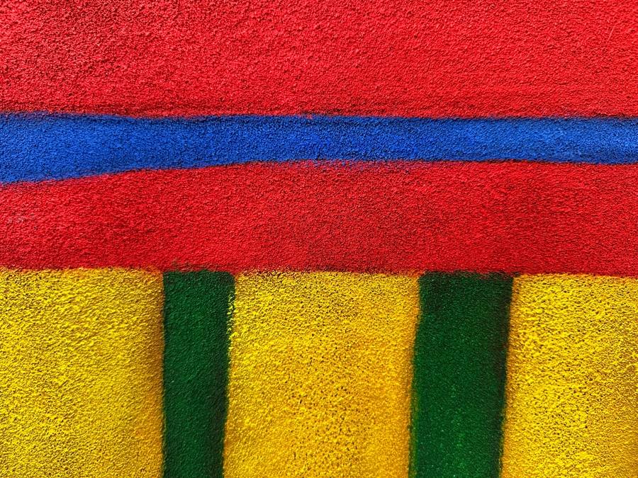 Gerrit Greve (1948-2024, Cardiff by the Sea, CA) Original Acrylic And Sand Painting On Canvas Titled 'Dream Journey' 2007 Signed Verso 16 X 20 Estimate $300 - $400 [Photo 5]