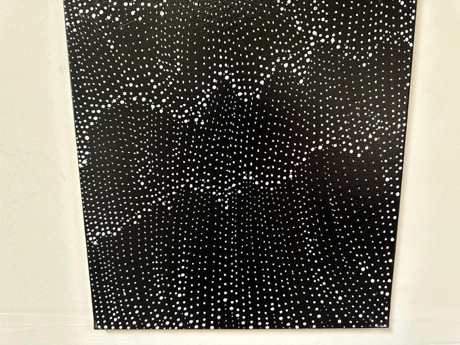 Gerrit Greve (1948-2024, Cardiff by the Sea, CA) Original Acrylic Painting On Canvas Titled 'Summer Rain' 2007 Signed Verso 16 X 20 Estimate $300 - $400 [Photo 3]