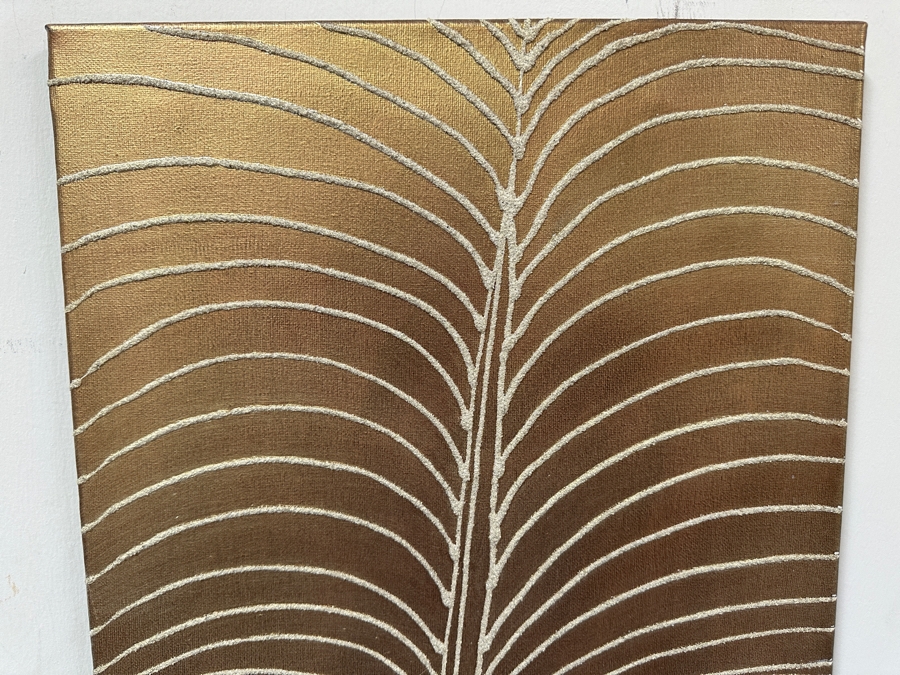 Gerrit Greve (1948-2024, Cardiff by the Sea, CA) Original Acrylic And Sand Painting On Canvas Titled 'Dreaming 58' 2006 Signed Verso 16 X 20 Estimate $300 - $400 [Photo 2]