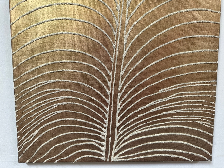 Gerrit Greve (1948-2024, Cardiff by the Sea, CA) Original Acrylic And Sand Painting On Canvas Titled 'Dreaming 58' 2006 Signed Verso 16 X 20 Estimate $300 - $400 [Photo 3]