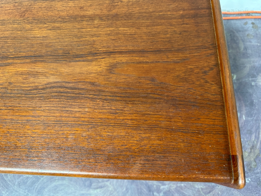 Just Added - Vintage Mid-Century Danish Just Added - Modern Teak Side Table By Arne Hovmand-Olsen For Mogens Kold MK 20.5W X 13.5D X 17H [Photo 13]