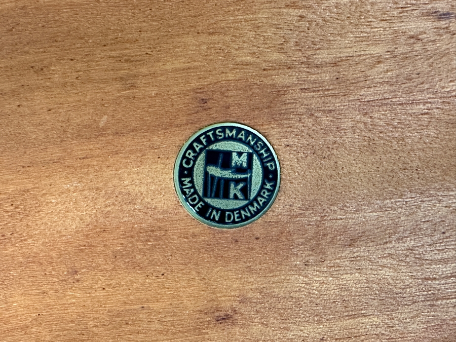 Just Added - Vintage Mid-Century Danish Just Added - Modern Teak Side Table By Arne Hovmand-Olsen For Mogens Kold MK 20.5W X 13.5D X 17H [Photo 8]